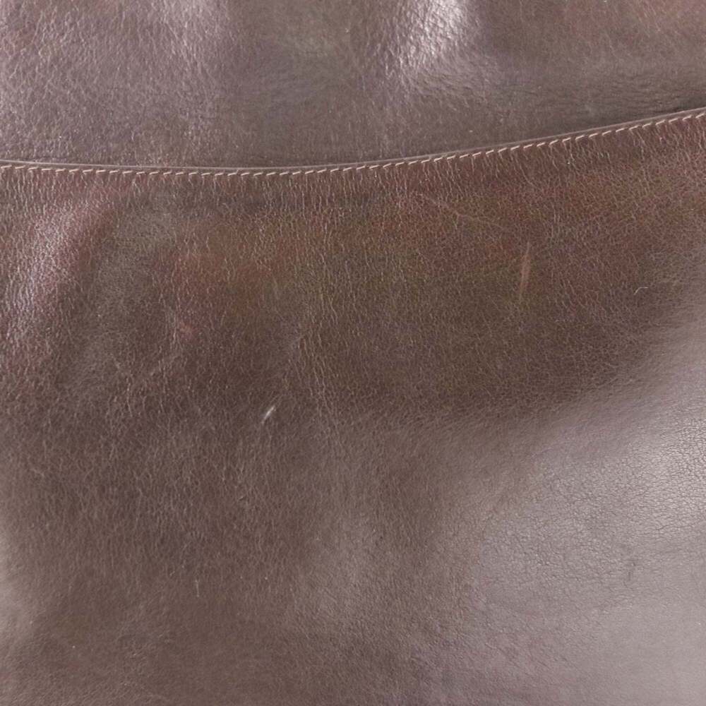 CHANEL Brown Leather Shoulder Bag - Picture 11 of 13